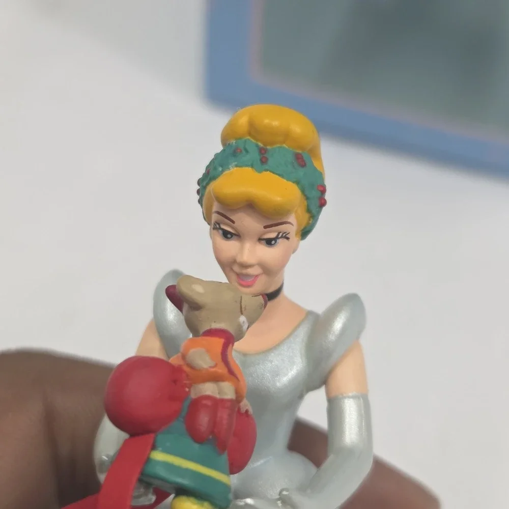 Disney Grolier  Special First Issue Christmas Ornament Cinderella With Box